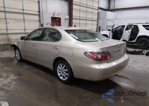 2004 Lexus Es 330 z USA, uszkodzony, nr VIN JTHBA30G645003982